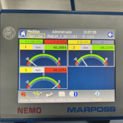 Dispositivo Pneumático de Medição